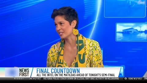 Matildas Put Game Faces On For World Cup Semi-final Against England's Lionesses