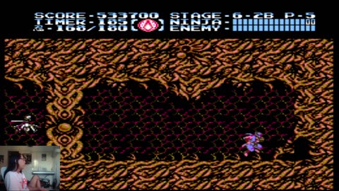 Ninja Gaiden 3(NES) Not So Live Stream [Try 3] With Weebs and Kaboom