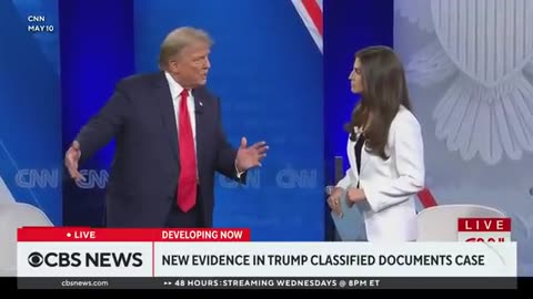 Trump recorded acknowledging he had classified document after leaving office