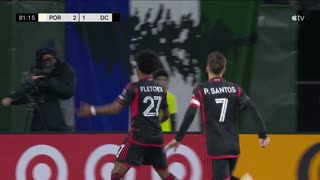 MLS: Goal: K. Fletcher vs. POR, 82'