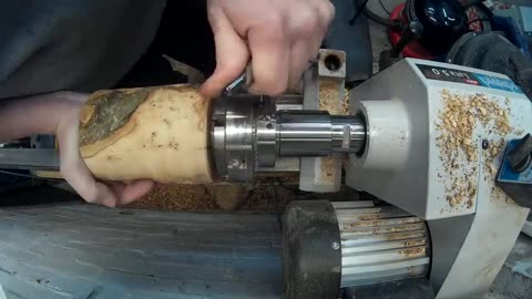 Woodturning - A Coffee Mug