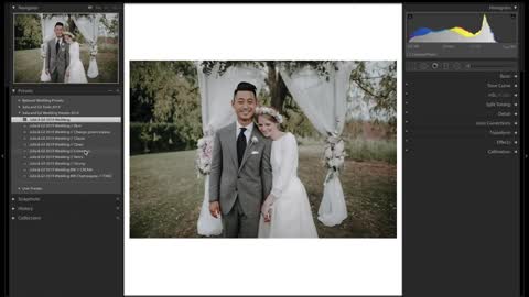 Wedding Lightroom presets collection by Julia & Gil