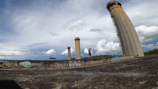 Climbing Abandoned Power Station Rooftops!