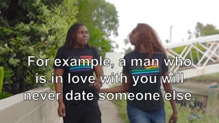 For example, a man who is in love with you will never date someone else.
