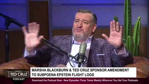 Ted Cruz Offers His Perspective On The Epstein Flight Logs