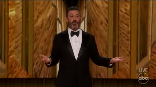 Jimmy Kimmel makes a lame joke about how women directors don't get nominated for Oscars