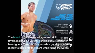 See Feedback: WAVEWOLF 42.5" Alpha Series Hardslick Pro Body Board - Lightweight EPS Core Body...