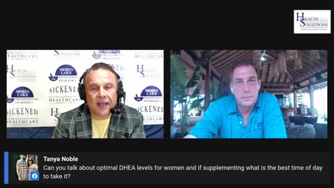 Optimal DHEA Levels for Women with Dr. Jay Wrigley and Shawn & Janet Needham R. Ph. of MLRX WA