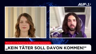 Nicolas A. Rimoldi: „Kein Corona-Verbrecher soll davonkommen!“ Maas Voll Auf1TV