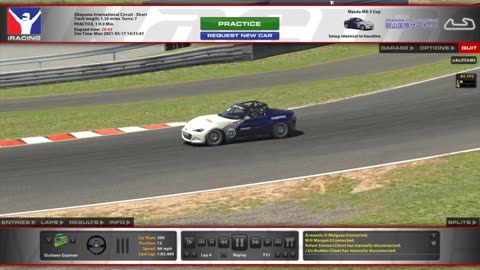 Test Drive do Mazda no Iracing