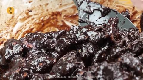 No Bake Chocolate Biscuit Cake Recipe by Food Fusion