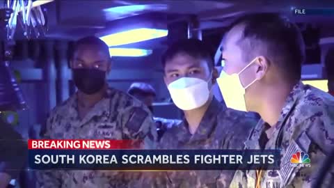 South Korea Scrambles Fighter Jets In Response To North Korean Aircraft