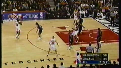 Wizard de Washington vs Bulls de Chicago 24 Janvier 2003