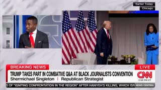 July 31, 2024 - GOP Strategist Calls Trump's Appearance at NABJ Convention "A Calculated Mistake"