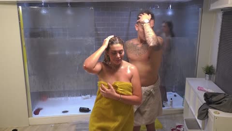 WTF Abbie Cck Blocks Chloe And Sams Naked Shower Geordie Shore 1605