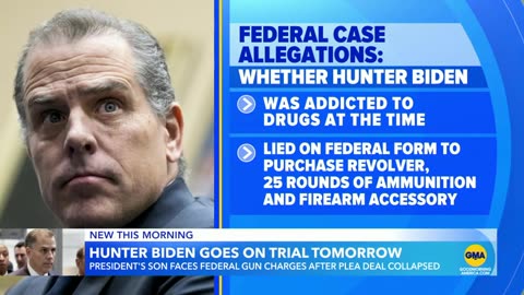 1st trial for Hunter Biden set to begin on Monday ABC News