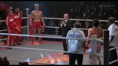 Rocky vs Drago fight