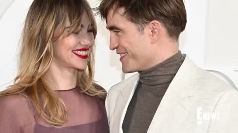 Robert Pattinson & Suki Waterhouse Make Red Carpet Debut at Dior Show _ E! News