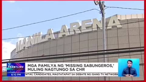 Mga kamag-anak ng nawawalang mga sabungero, muling nagtungo sa CHR