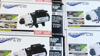 12 volt EverFlow bleach Soft Wash pumps