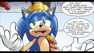 Newbie's Perspective Sonic Universe Issue 5 Review