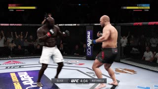 PS4 bot Kimbo Slice vs user Ben Rothwell