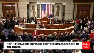 McCarthy Rips 'Woke Indoctrination,' Open Borders, Inflation in First Speaker Speech Full Remarks