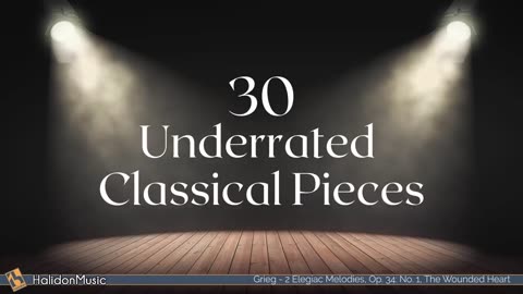 Enjoy the underrated pieces of legendary classical music