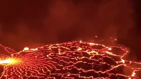 Volcano Eruption Causes Roads to Cave In