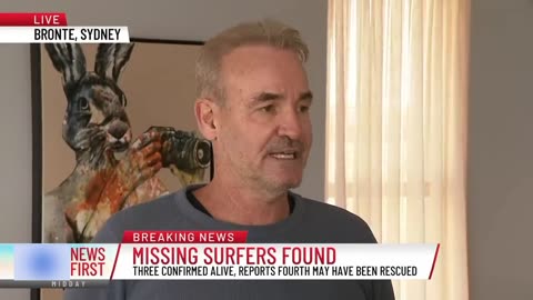 Father Of Missing Australian Surfer Speaks After Three Friends Found Off Indonesian Coast