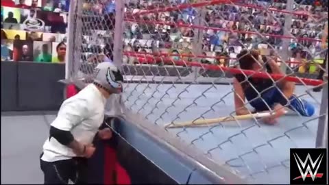 Polsku seth Rollins VS Dominik misterio steel match
