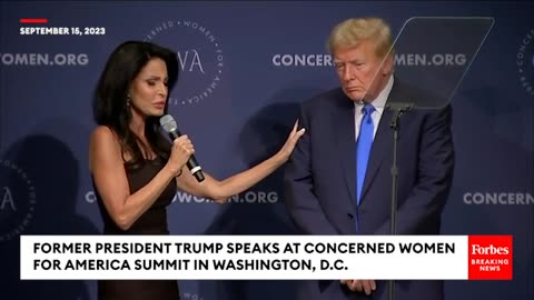 Trump Slams Corrupt Biden in Speech at Concerned Women | Washington, DC Sep 23
