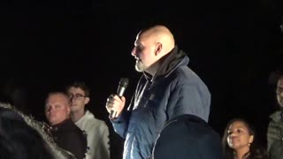 Fetterman Confuses Crowd While Muttering Incoherently About Football