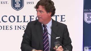 Tucker Carlson. BRAVE. WOW