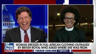Calvin Robinson and Tucker Carlson discuss allegations of "racism" against British Royal.