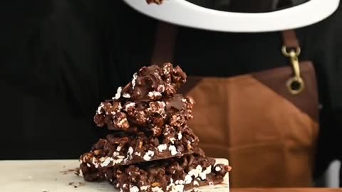 Chocolate Popcorn Bark