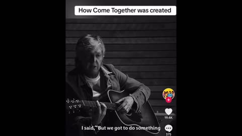 TikTok Pa-KiTok-KiTok: Paul McCartney On The Making of Come Together