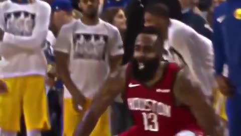 Refs Tried To Save The Warriors, But Harden Answers Back (@jxstchizi)