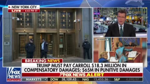 Fox News: Trump must pay E. Jean Carroll $18.3 million in compensatory damages and $65 million in punitive damages