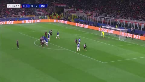 Milan 0 - Inter 2 (Dzeko, Mkhitaryan) | Semifinal Champions League