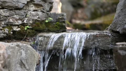 Relaxation music and water sound therapy