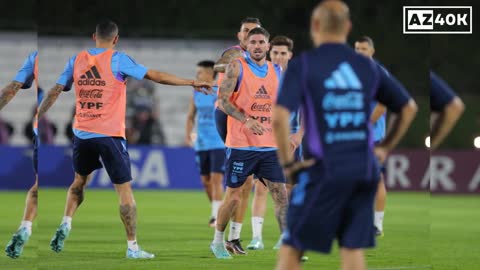 Lionel Messi Training Alone in Qatar! Injured!