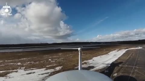 Footage of Drone Attack on Russian AWACS Plane Released