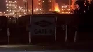 Another chemical plant on fire - Plaquemine, Louisiana