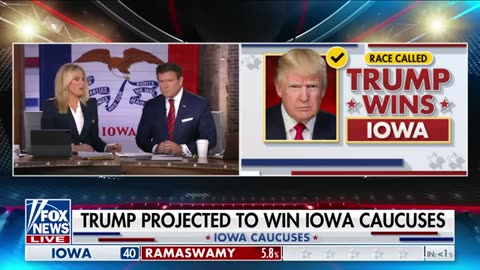 Trump projected to win Iowa caucuses