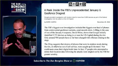 Bongino - The future is here...the dystopian surveillance state is here now.
