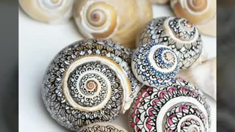 Beautiful seashell craft/artistic seashell jewellery