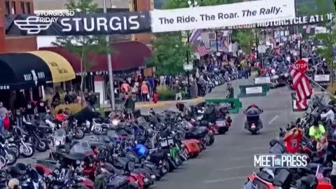 Fauci denouncing those attending the Sturgis Motorcycle Rally: