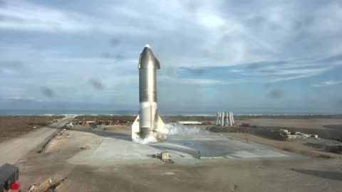 SpaceX Starship SN10 soars, lands for first time