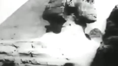 Sphinx filmed in 1897